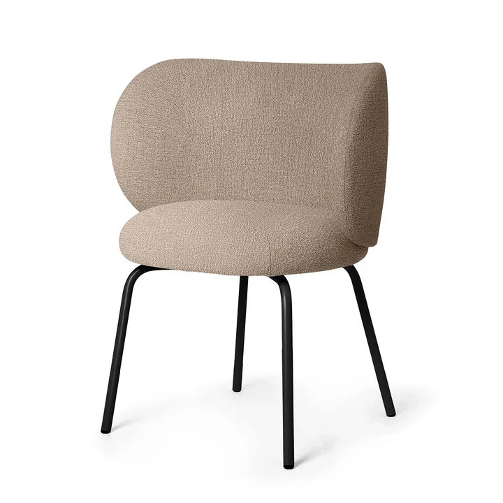 Rico Dining Chair, sable (bouclé) de Ferm Living