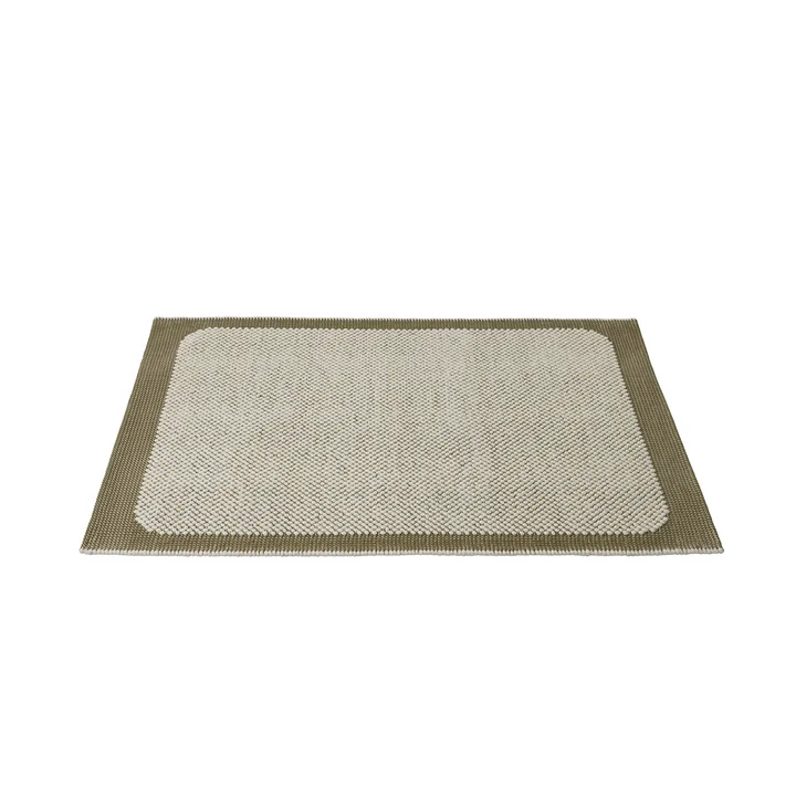 Muuto - Pebble Tapis, 170 x 240 cm, marron vert