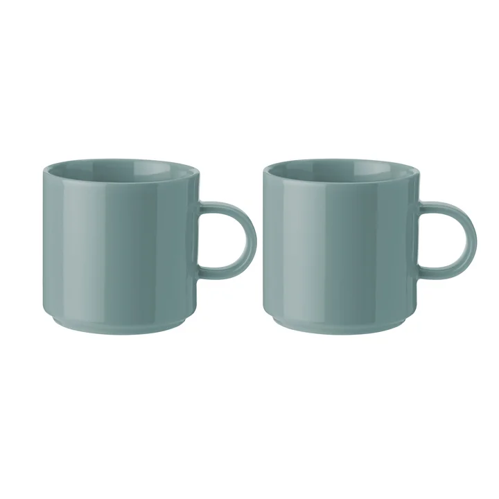 Stelton - Tasse à café (set de 2), dusty green