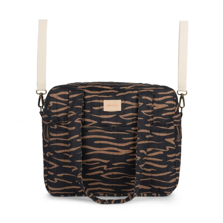 Hyde Park Sac pour poussette, imperméable, blue waves de Nobodinoz