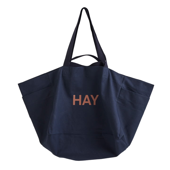 Weekend Bag No. 2, midnight blue de Hay