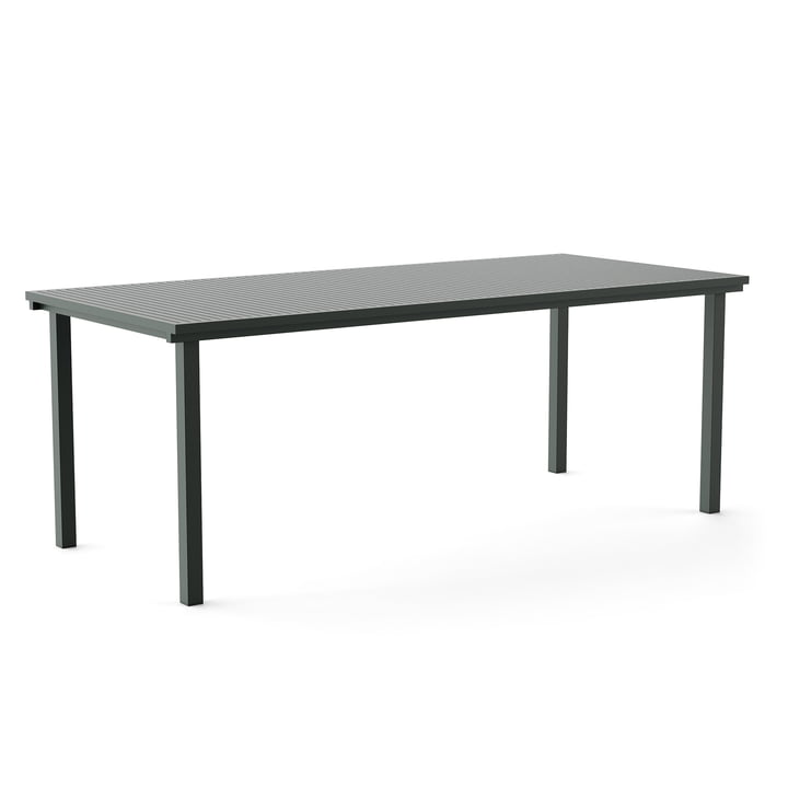 Dining Table, rectangulaire, 200 x 90 cm, vert (RAL 200 20 10) de NINE
