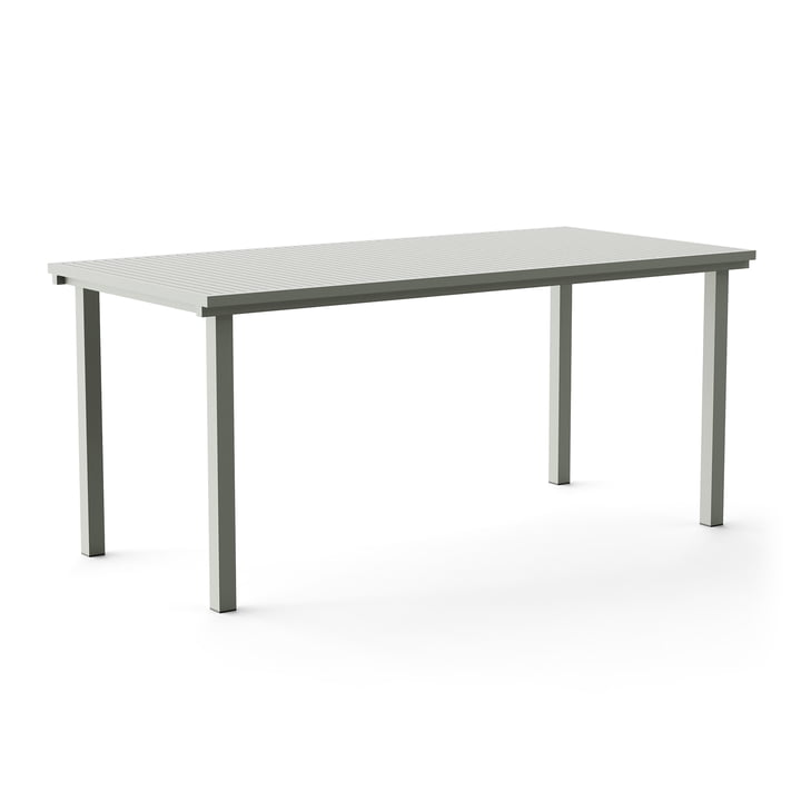 Dining Table, rectangulaire, 167 x 80 cm, grise (RAL 120 70 05) de NINE