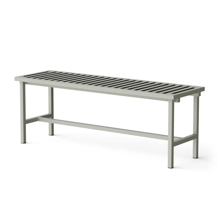 Banc de jardin 122 x 45 cm, gris (RAL 120 70 05) de NINE