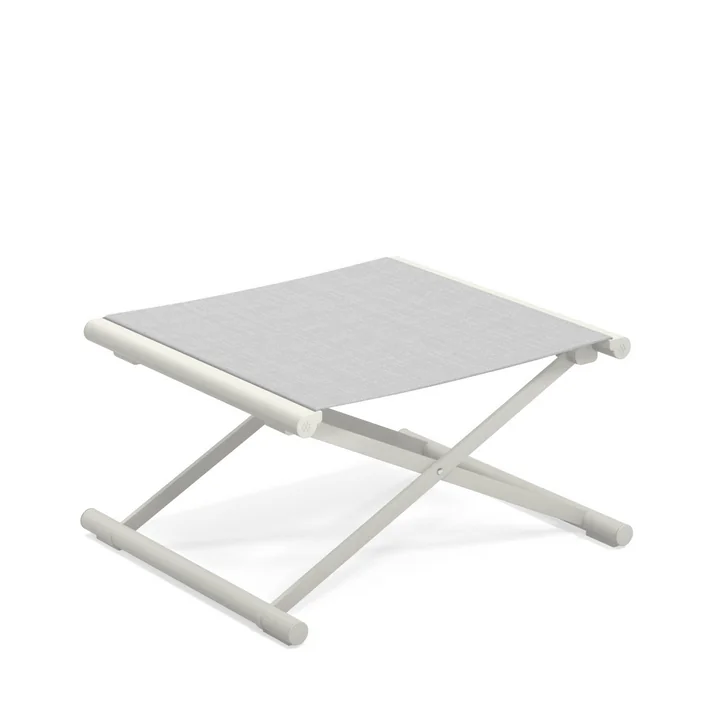 Emu - Terra Tabouret de jardin, blanc-gris / blanc