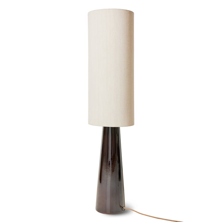 Cone Pied de lampadaire, XL, marron de HKliving