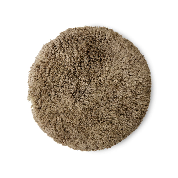 Fluffy Tapis, Ø 150 cm, sage de HKliving