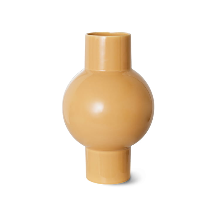Vase en céramique, M, cappuccino de HKliving