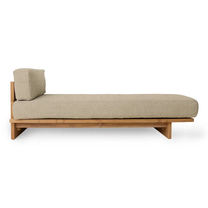 Teak Outdoor Daybed, natural de HKliving