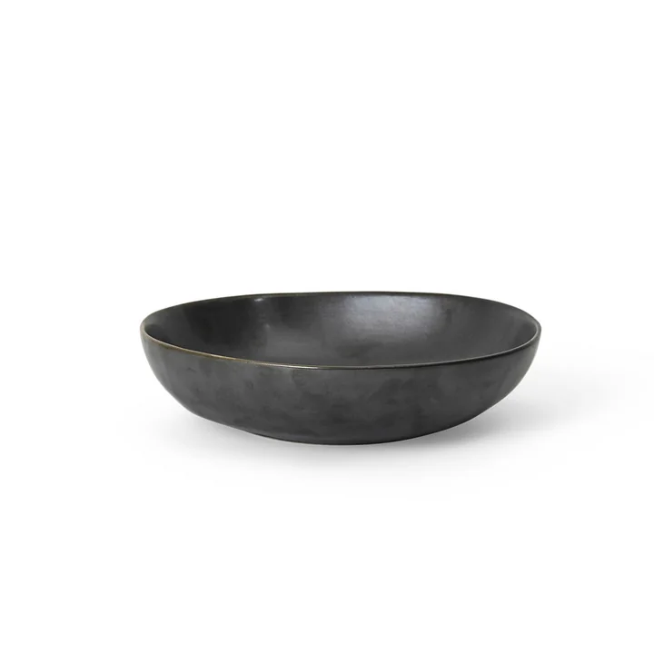 Flow Bol, Ø 20 cm, noir de Ferm Living