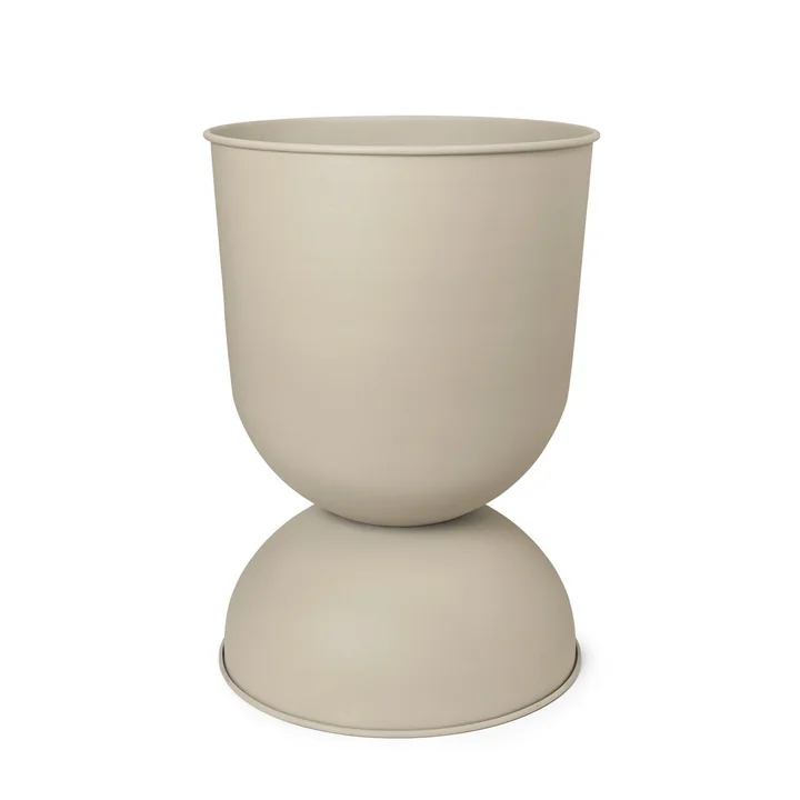 Hourglass Pot de fleurs large, Ø 50 x H 73 cm, cachemire de Ferm Living