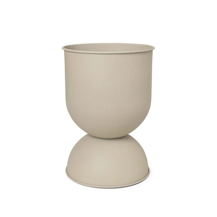 Hourglass Pot de fleurs medium, Ø 41 x H 59 cm, cachemire de Ferm Living