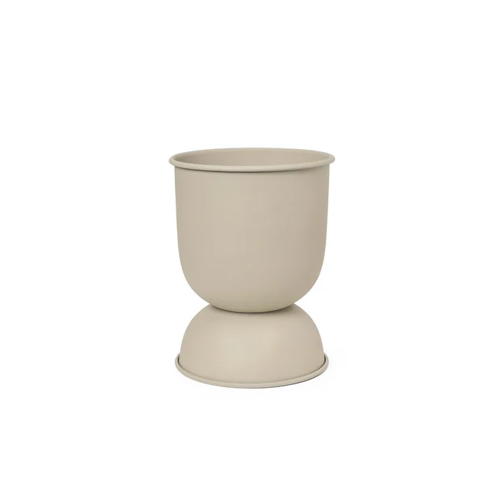 Hourglass Pot de fleurs extra-small, Ø 21 x H 30 cm, cachemire de Ferm Living