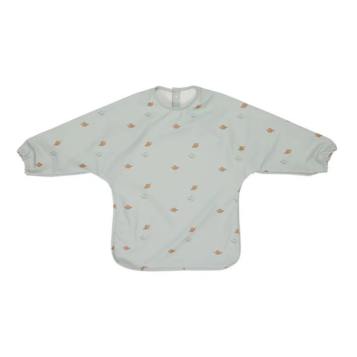 Dino bavoir à manches longues, dusty green de OYOY