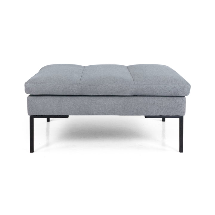 Nuuck - Rikke Tabouret, gris clair (Enna Soft Grey 1062)