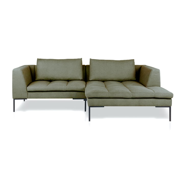 Rikke Canapé, Chaise R, 246 x 170 cm, vert (Enna Sage Green 1063) de Nuuck