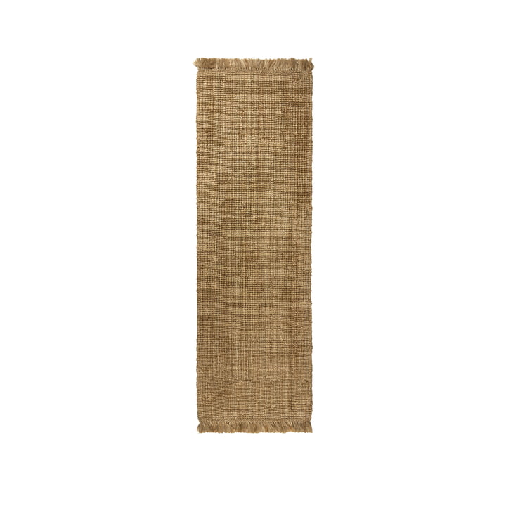 ferm Living - Athens Runner, 84 x 250 cm, naturel