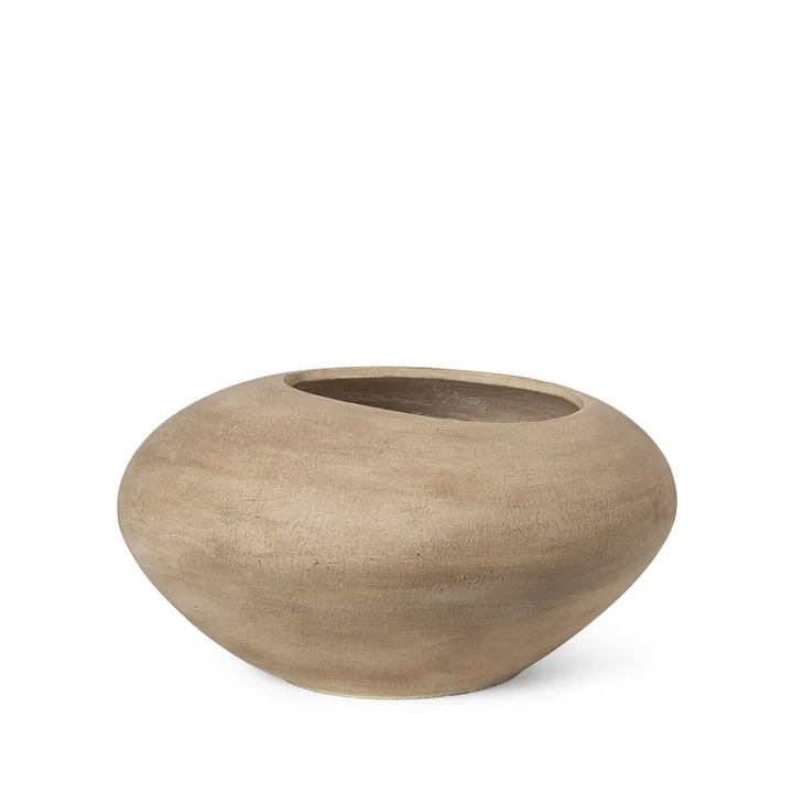 Ferm Living - Dodu Pot, H 30 cm, brun