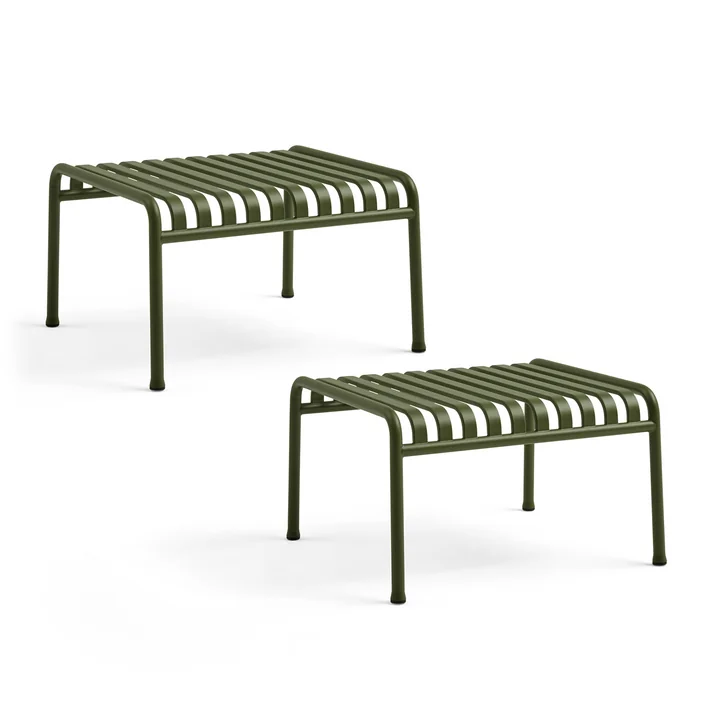 HAY - Palissade Ottoman, olive (set de 2)