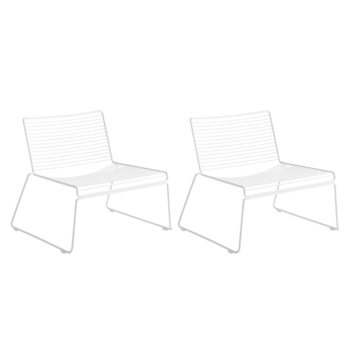 Hay - Hee Lounge Chair , blanc (set de 2)