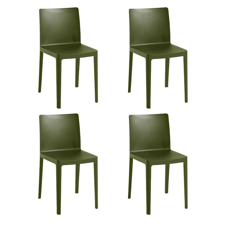 HAY - Élémentaire Chair , olive (set de 4)