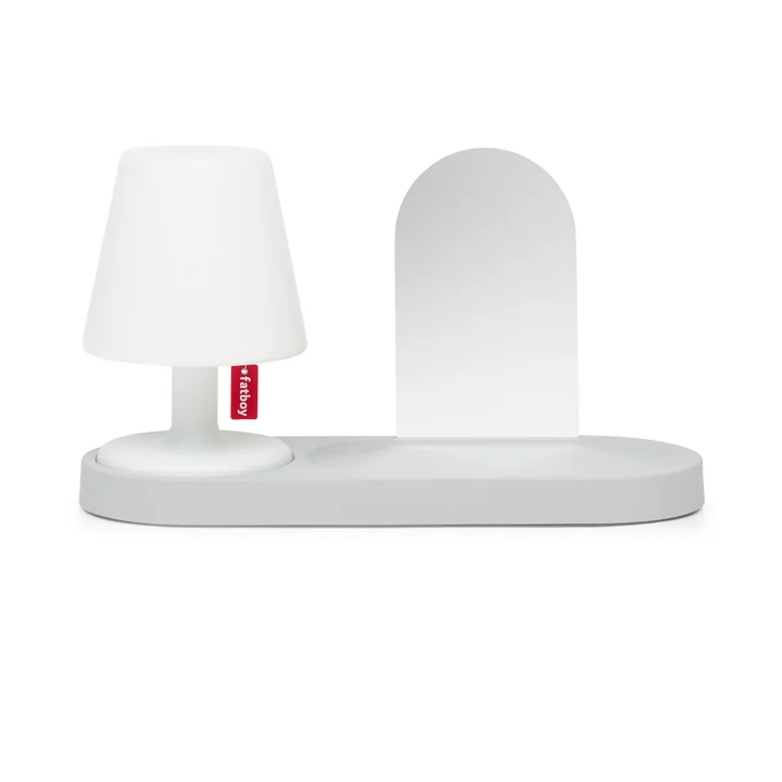 Edison the Petit Residence Tablette Lampe LED gris clair, LxlxH 46x17,5x25,1 cm de Fatboy