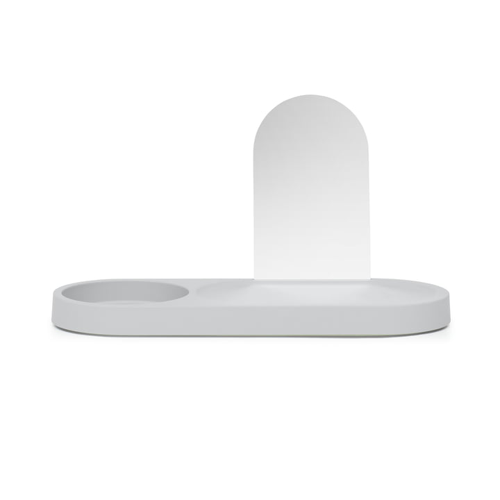 Edison the Petit Residence Tablette Lampe LED gris clair, LxlxH 46x17,5x25,1 cm de Fatboy