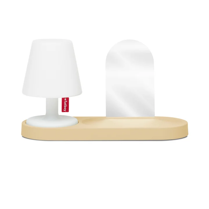 Edison the Petit Residence Tablette Lampe LED beige sable, LxlxH 46x17,5x25,1 cm de Fatboy