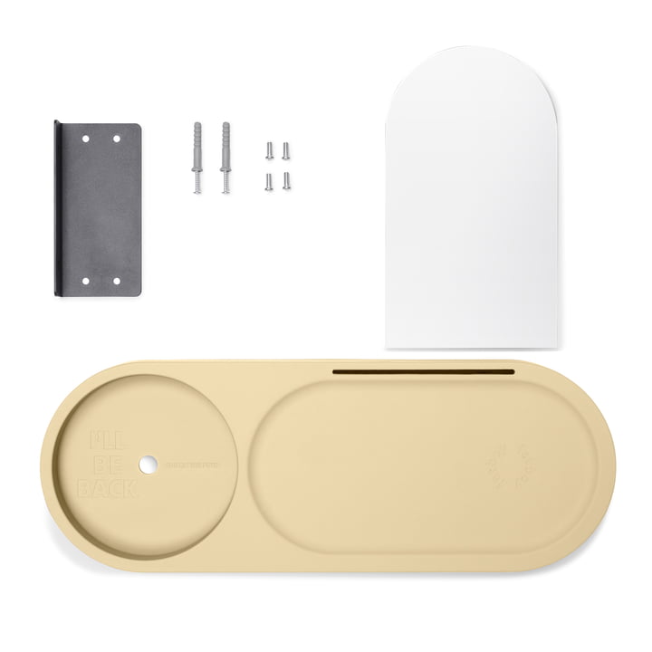 Edison the Petit Residence Tablette Lampe LED beige sable, LxlxH 46x17,5x25,1 cm de Fatboy