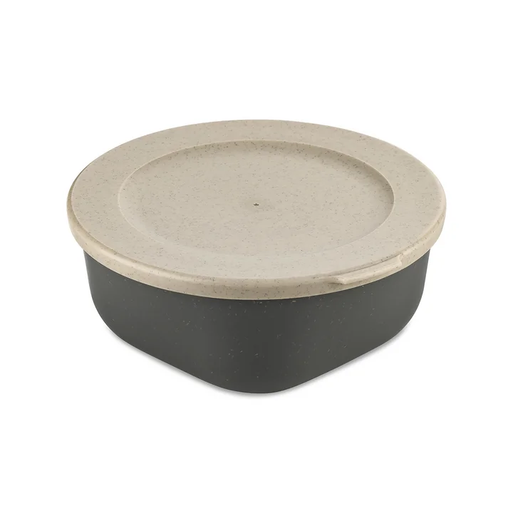 Koziol - CONNECT BOX, avec couvercle, 700 ml, nature ash grey