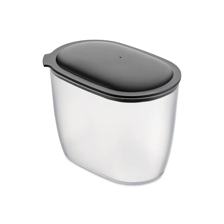 Koziol - CONNECT OVAL Boîte à provisions, 1. 4l, nature ash grey