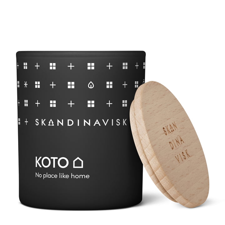 Bougie parfumée avec couvercle Ø 5,1 cm, Koto de Skandinavisk
