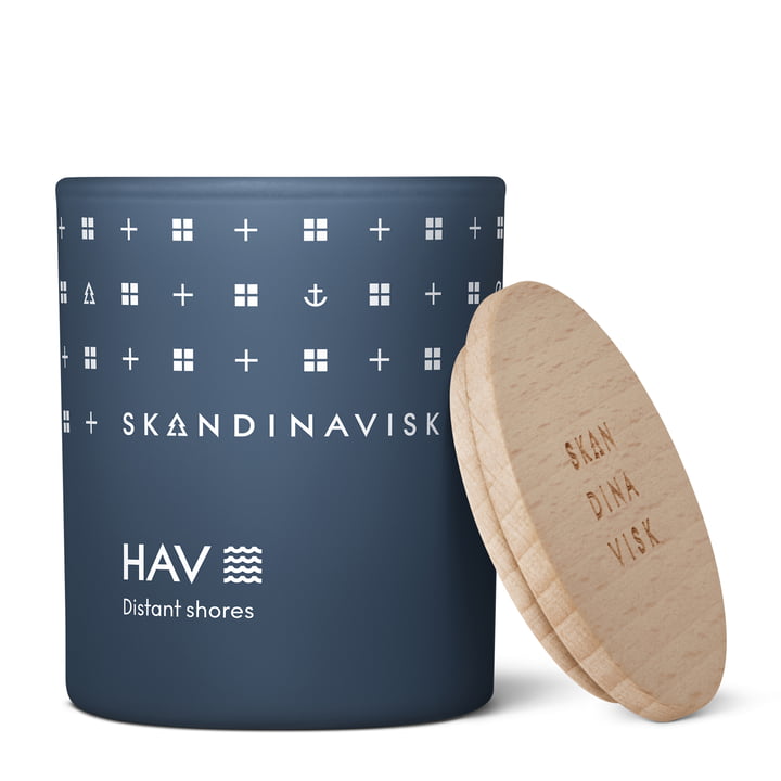 Bougie parfumée avec couvercle Ø 5,1 cm, Hav de Skandinavisk