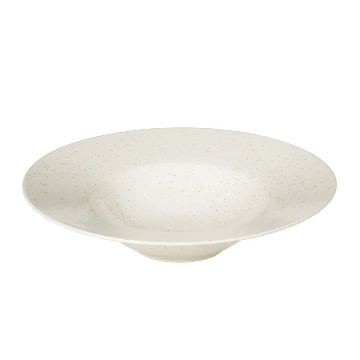 Broste Copenhagen - Nordic Vanilla Assiette creuse pour pâtes, Ø 29 cm x H 7 cm