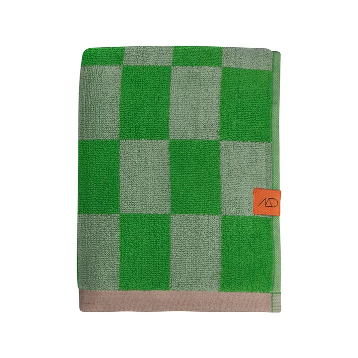Retro Serviette de toilette de Mette Ditmer dans la version classic green