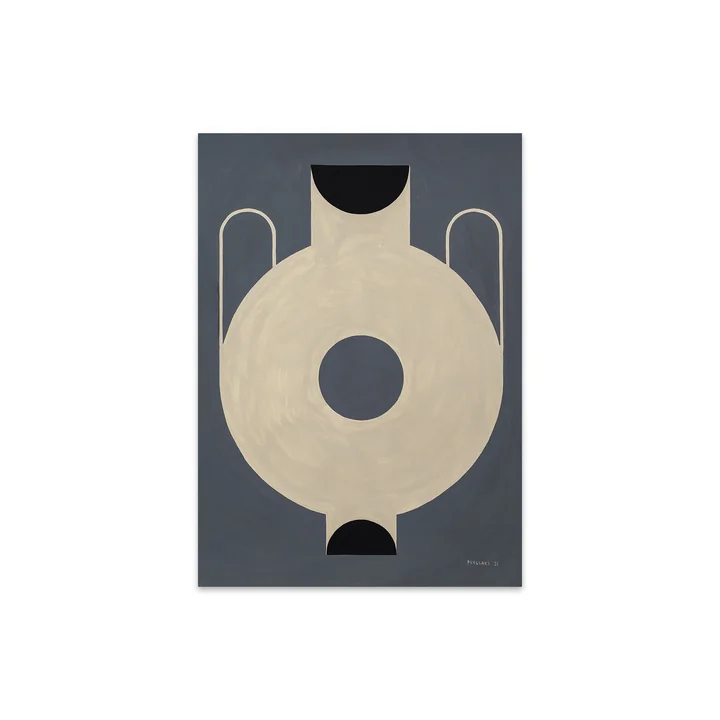 Circular Vase de Studio Paradissi, 30 x 40 cm de The Poster Club