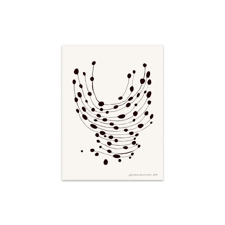Dancing Dots de Leise Dich Abrahamsen, 30 x 40 cm de The Poster Club