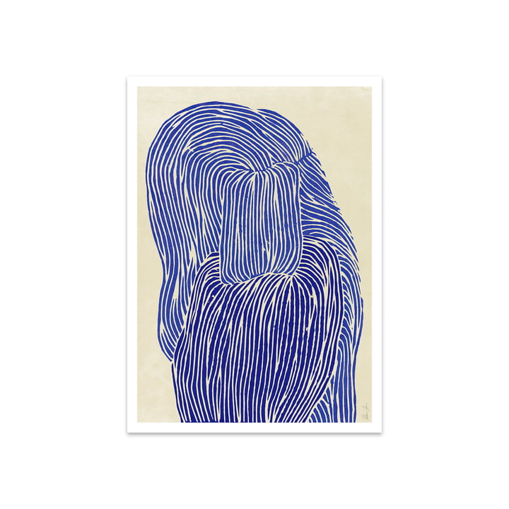 Deep Blue de Rebecca Hein, 50 x 70 cm de The Poster Club