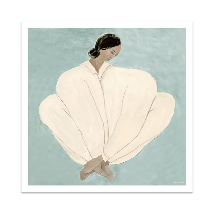 Meet Me At Jaurés de Sofia Lind, 100 x 100 cm