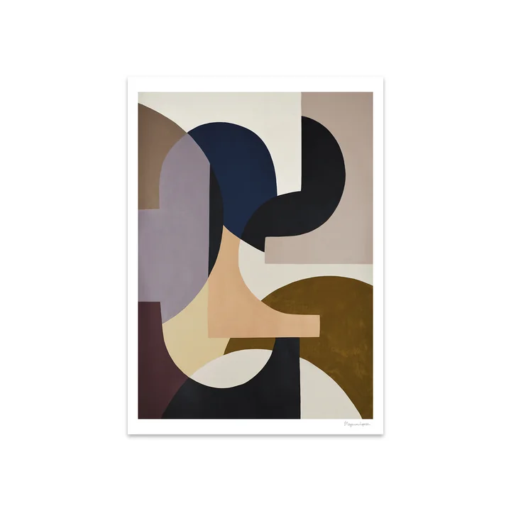 Rosa par Berit Mogensen Lopez, 50 x 70 cm de The Poster Club