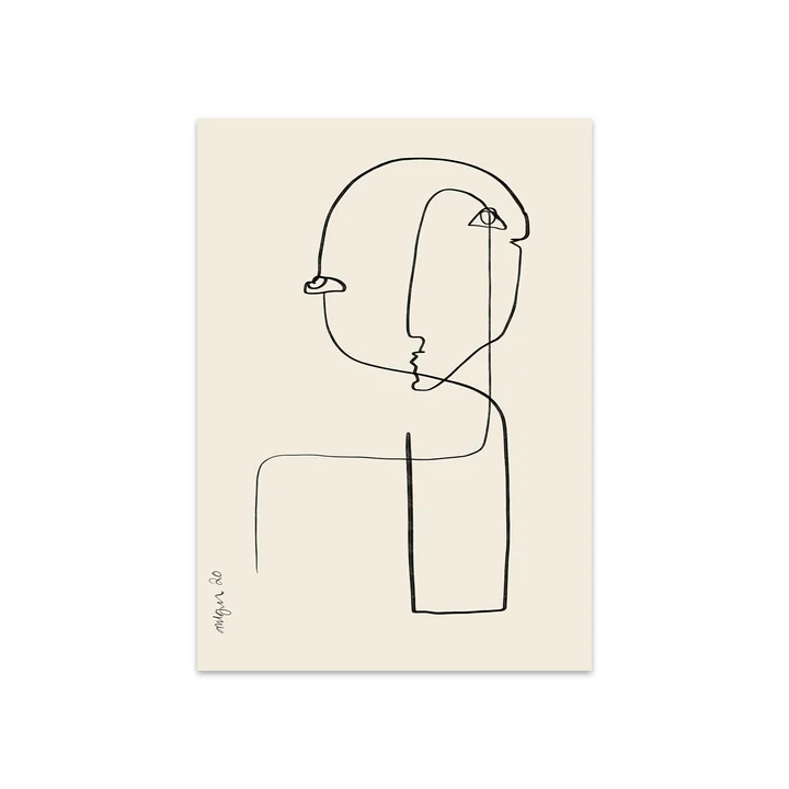 Sculpture No. 02 par Robin Ahlgren, 50 x 70 cm de The Poster Club