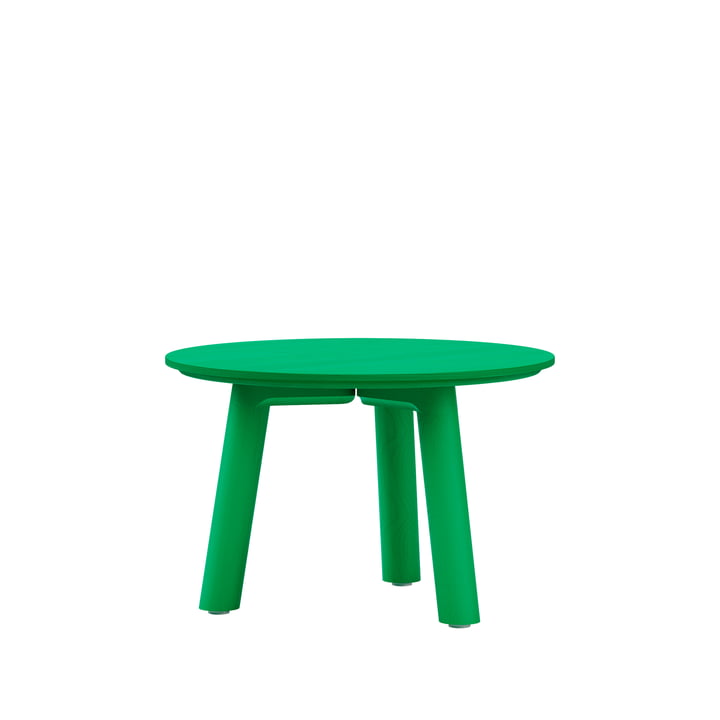 Meyer Color Table basse Medium H 35cm, frêne laqué, émeraude de OUT Objekte unserer Tage