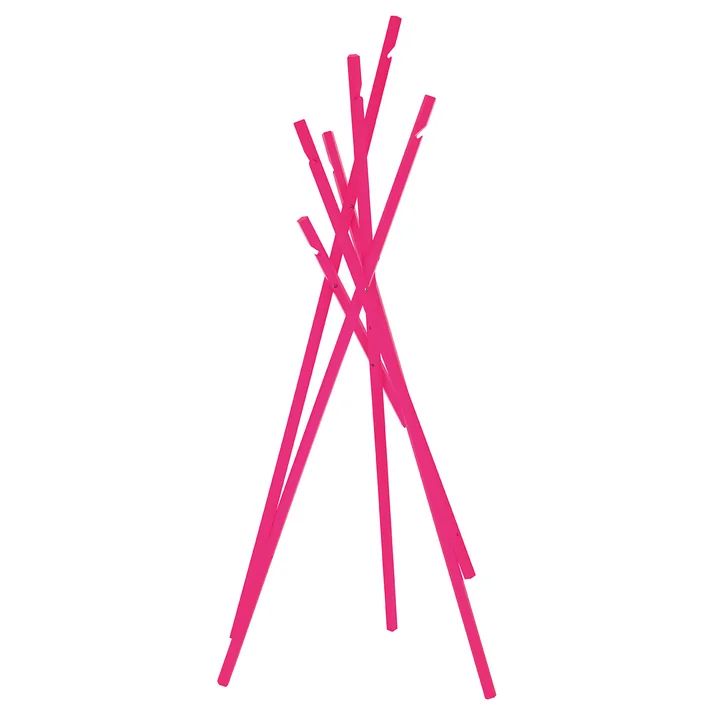 Schönbuch - Sticks Portemanteau, frêne rose fluo