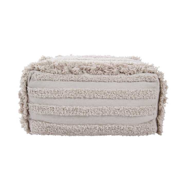 Early Hours Pouf, 54 x 54 cm, naturel de Lorena Canals