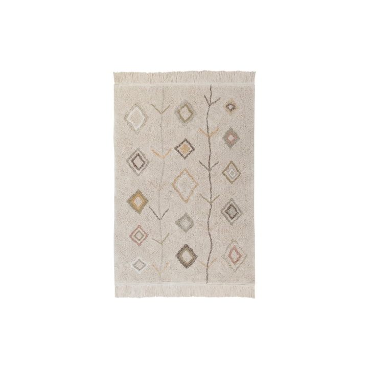 Kaarol Earth Tapis, 200 x 140 cm, naturel de Lorena Canals