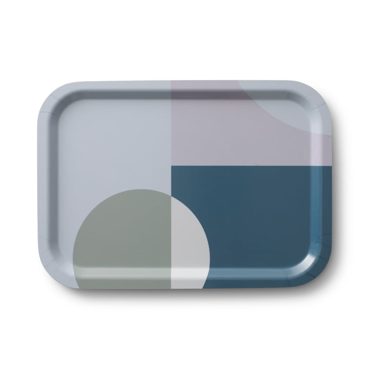 Tapas Plateau de applicata dans la version bleue / grise / verte
