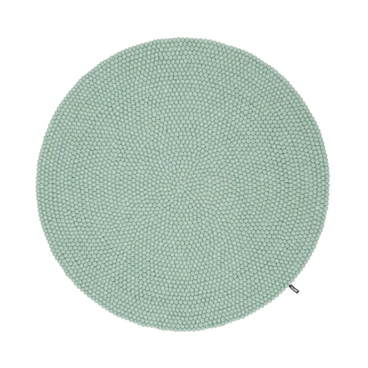 Mats tapis de boules de feutre de myfelt dans la couleur turquoise