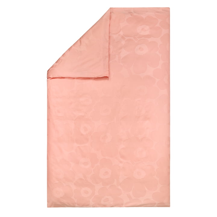 Unikko Housse de couette, 140 x 200 cm, pink / powder de Marimekko