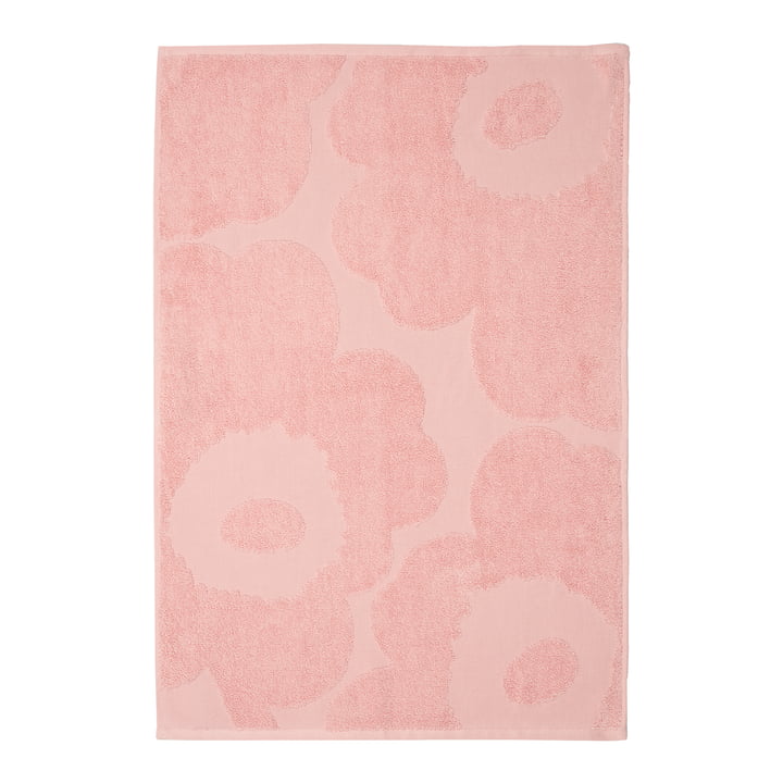 Unikko Serviette, 50 x 70 cm, rose / poudre de Marimekko