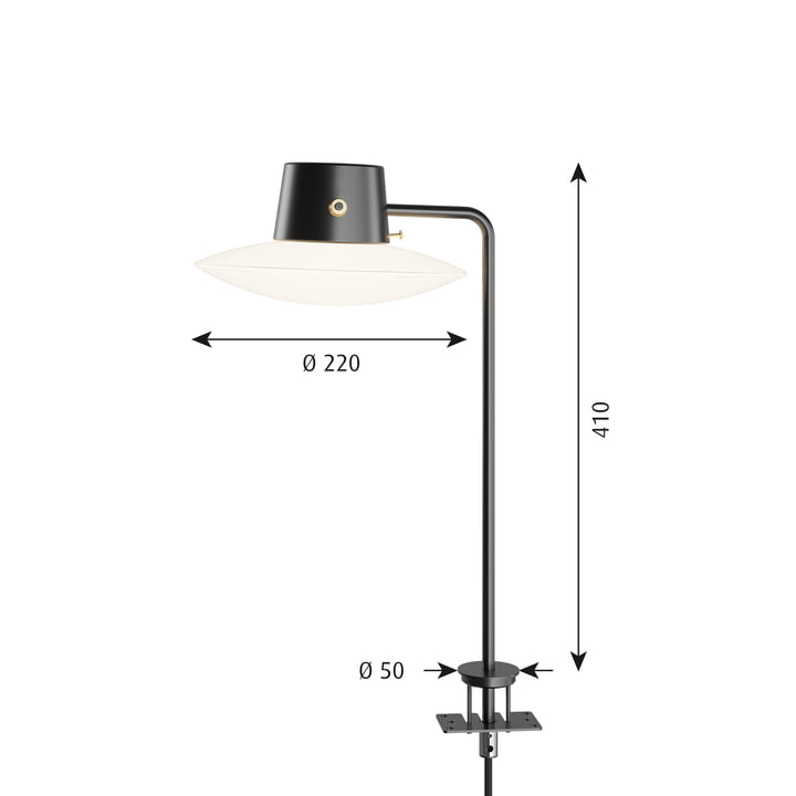 Louis Poulsen - AJ Oxford Lampe de table Pin